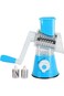 Rotary Cheese Grater, Handheld Slicers, Hand Crank Vegetable Slicer Shredder Grinder, Vegetable Sli