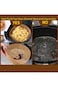 ECVV 60 Pieces Air Fryer Disposable Paper Liner Sheets Baking Paper Waterproof Non-Stick for Frying