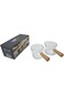 Turkish Yogurt with Wooden Handle for Sweets, Oils, Sauces 2 Pieces Turkish Made