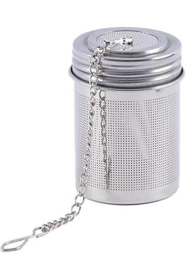 WEZCHUGHAOL Tea Strainers, Tea Infuser for Loose Tea, Stainless Steel Tea Ball Strainer, (Silver)