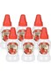 KASTWAVE 6Pcs Squeeze Bottles, 40ml Mini Sauce Bottles Squeezy Condiment Bottles, for Seasoning, Pa
