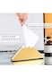 ELECDON Gold Napkin Holder Freestanding Steel Tissue Dispenser Paper Napkin Holder for Dining Table
