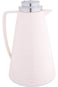 Al Saif Coffee And Tea Vacuum Flask Size: 0.65 Liter Color: IVORY WHITE WITH CHROME