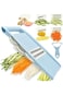 X spring Vegetable Slicer, Multi Potato Chip Slicer, 5 in 1 Slicer for Kitchen Vegetable Slicer, Ve