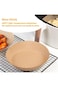 OZORI 125pcs Air Fryer Paper Liners, 8 inch Natural Non-stick Parchment Paper, Non-Stick Air Fryer