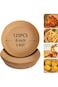 OZORI 125pcs Air Fryer Paper Liners, 8 inch Natural Non-stick Parchment Paper, Non-Stick Air Fryer