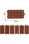 ALMEKAQUZ 6 Pcs Cute Silicone Molds - Fancy Shapes Small Chocolate Molds - Non-Stick, Candy Molds -