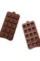 ALMEKAQUZ 6 Pcs Cute Silicone Molds - Fancy Shapes Small Chocolate Molds - Non-Stick, Candy Molds -