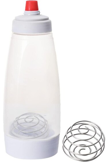 Azonee Pancake Batter Dispenser &ndash; 2 in 1 Pancake Dispenser Mixer Bottle, Batter Dispenser Bottle Ba