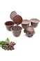 KOKSI 3-Piece Reusable Coffee Capsule for Nescafe Dolce Gusto Machine Refillable Capsules Pod Compa