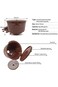 KOKSI 3-Piece Reusable Coffee Capsule for Nescafe Dolce Gusto Machine Refillable Capsules Pod Compa