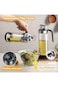 ECVV High Borosilicate Glass Oil Dispenser Bottle with Automatic Cap,18 oz/500 ml Kitchen Oil and V