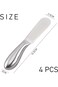 ALMEKAQUZ Stainless Steel Butter Knife Cheese Spreader Knife, Butter Spreader Knives with Ergonomic
