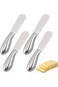ALMEKAQUZ Stainless Steel Butter Knife Cheese Spreader Knife, Butter Spreader Knives with Ergonomic