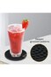 URbazaar 6 Pcs Rubber Silicone Drink Coasters,Non Slip And Leakproof Coasters for Drinks for Coffee