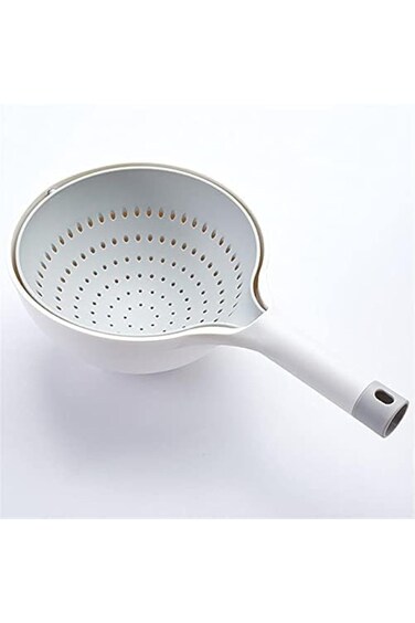 Colander Stainless Steel Rotatable for Basket For Vegetables Fruits.