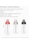 3-Pack Condiment Squeeze Bottles,350ml Leak Proof Condiment Squeeze Spray Bottle - with Lid and Sca