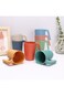 Khazna Reusable Plastic Cup, Unbreakable Wheat Drinking Cup, Coffee Mugs with Handles, Eco Friendly