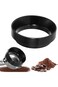 51mm Coffee Dosing Ring and Portafilter Funnel - Aluminum Espresso Funnel With Magnetic Compatibili