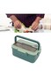 Tazweeq Lunch Box, 1500ml Heat Resistant Plastic Bento Box, Portable Lunch Containers with Chopstic