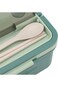 Tazweeq Lunch Box, 1500ml Heat Resistant Plastic Bento Box, Portable Lunch Containers with Chopstic