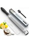 Bluejw Lemon Zester &amp; Cheese Grater Stainless Sharp, Kitchen Tool for Ginger, Garlic, Nutmeg, Choco
