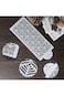 Cake Decorating Stencils, KSATWAVE Mold Plastic Templates Spray Floral Cake Molds Cookie Fondant De