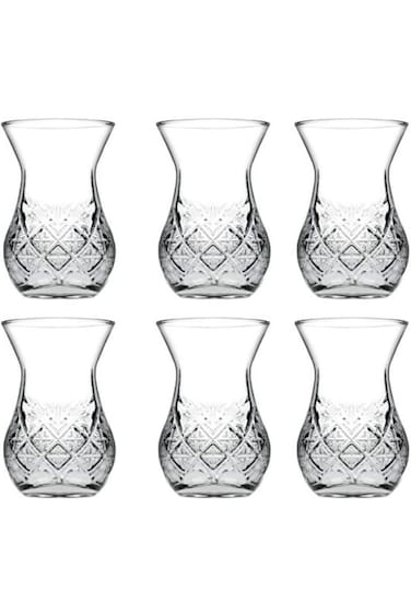 Pasabahce TIMELESS 42881 Tea Glass KURVY 155ml 6pcs