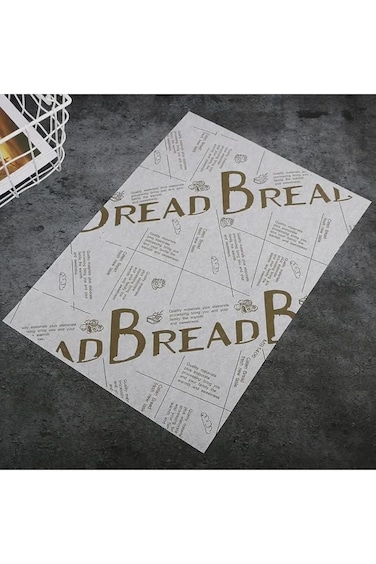 أفضل 100 قطعة من ورق الشمع لتغليف المواد الغذائية، ورق الساندويتش القابل للتصرف للحلوى والخبز المقاوم للزيت