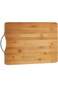 Alsaqer Extra Premium Bamboo Cutting Board, Size (36x26 cm), Wooden Chopping Board Kitchen Cutting