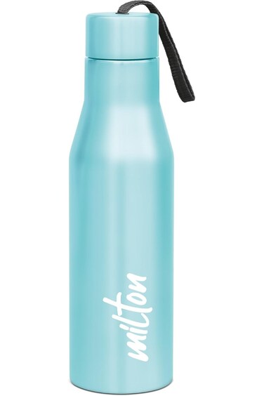 MILTON 1000ml Stainless Steel Water Bottle, Single-Walled, BPA-Free, Leak-Proof, Rust-Free,Easy to