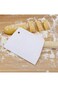 BHjoybeauty Bowl Spatula &amp; Bench Scraper,Flexible Plastic Multipurpose Kitchen Pastry Cutter Tool,F