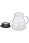 Coffee Server, Standard Glass v60 Coffee Carafe, Coffee Pot, Clear