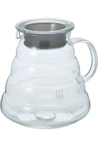 Coffee Server, Standard Glass v60 Coffee Carafe, Coffee Pot, Clear