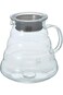 Coffee Server, Standard Glass v60 Coffee Carafe, Coffee Pot, Clear