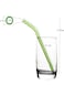 Reusable Glass Drinking Straws Eco-Friendly High Borosilicate Glass Straws for Smoothies, Milkshake