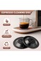 قرص تنظيف الإسبريسو فوميكا، قطعتان، قرص التنظيف الخلفي بريفيلي 54 مم، قرص سيليكون متين بريفيلي أي سي