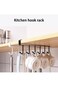 ECVV 1PCS Cup Holder Under Cabinet, Multifunction Kitchen Drilling Free Coffee Cups Holder Hanger f