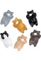 Tazweeq 6 Pcs Cat Fridge Magnets, Fun Cat Refrigerator Magnets for Whiteboard, Office, Photos, Note