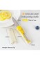 Fruit Knife Peeler, 2 in 1 Stainless Steel Fruit Knife, Multifunctional Portable Peeling Fruit Knif