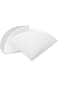 White Coffee Filters V60 Style100pcs Paper Filters Compatible with Pour Over Drippers 1-4 Cups Size