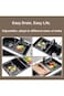 KUYING Dish Drying Rack, Adjustable Stainless Steel Drainer Basket Drain Tray for Dish Vegetable Fr