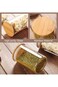 RRONG Glass Storage Jar with Bamboo Lids,Set of 4,Kitchen Food Storage Containers,Glass Cereals Can