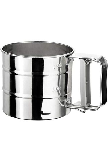 IDEALISK Flour sifter, stainless steel