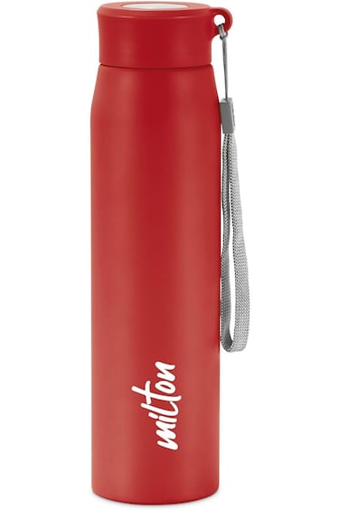 MILTON 780ml Stainless Steel Water Bottle, Single-Walled, BPA-Free, Leak-Proof, Rust-Free, Easy-Gri