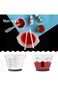 Resin Measuring Cups 250ml, Gartful 3PCS Large Silicone Resin Mixing &amp; Pouring Cups, Reusable Easy