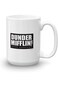 NBC The Office World's Best Boss Dunder Mifflin Ceramic Mug, White 15 oz - Official Michael Scott M