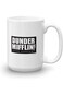 NBC The Office World's Best Boss Dunder Mifflin Ceramic Mug, White 15 oz - Official Michael Scott M