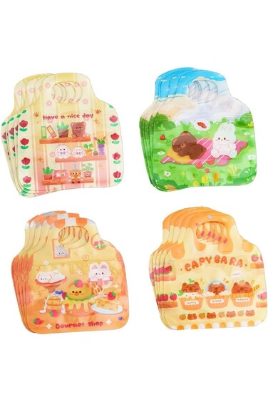 KASTWAVE 20 Pieces Kids Goodie Candy Party Favor Bag, Christmas Gift Easter Halloween Treats Bags,