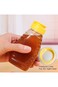 Wawrrinews Honey Jar Honey Bottles,6 Pack 12oz Plastic Honey Jar Empty Squeeze Honey Bottle Contain